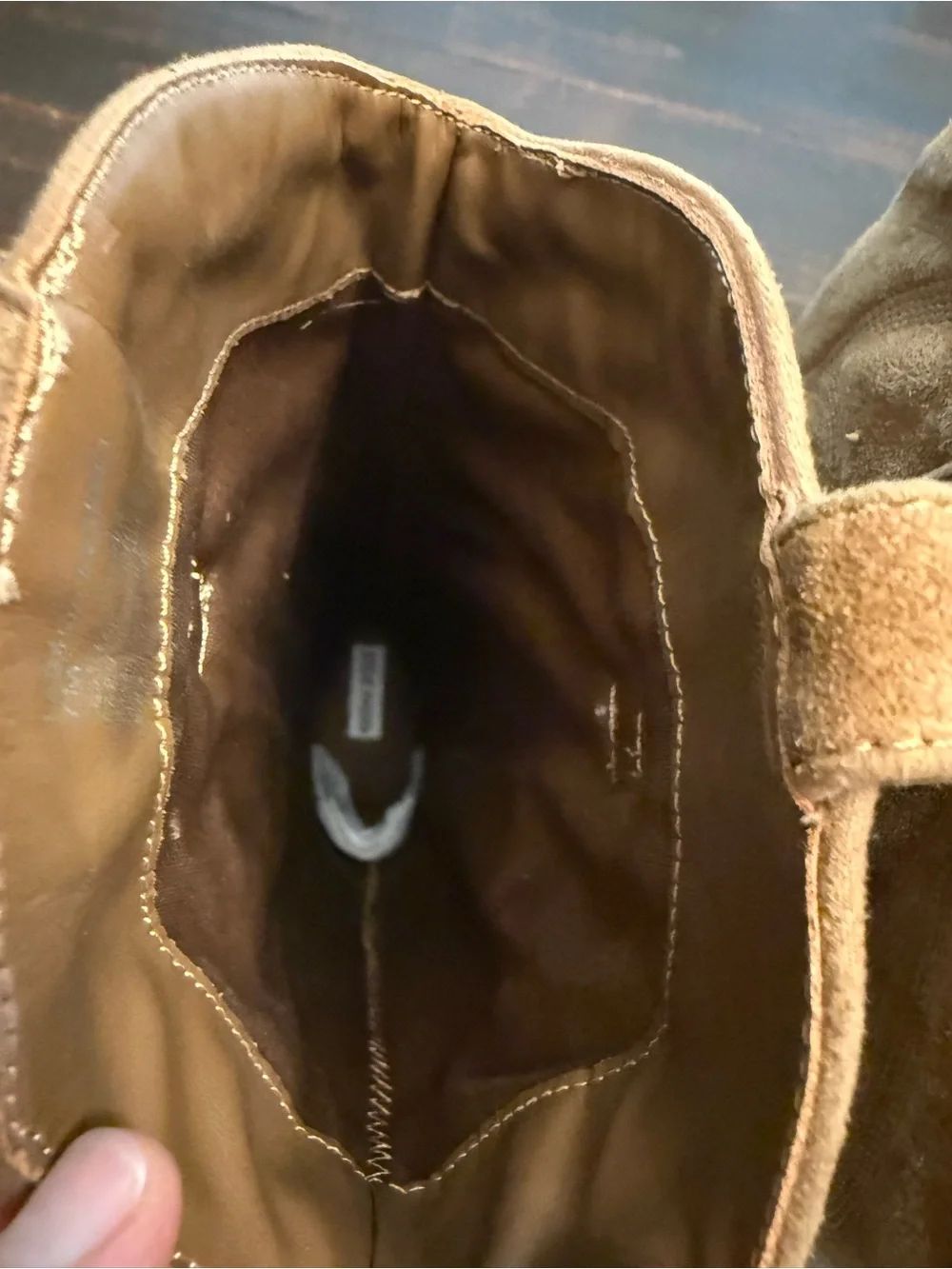 Steve Madden Lasso Chestnut Suede Boots